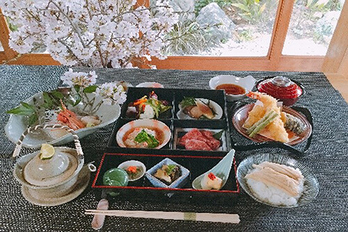 Shokado Dinner Course ¥7,000 