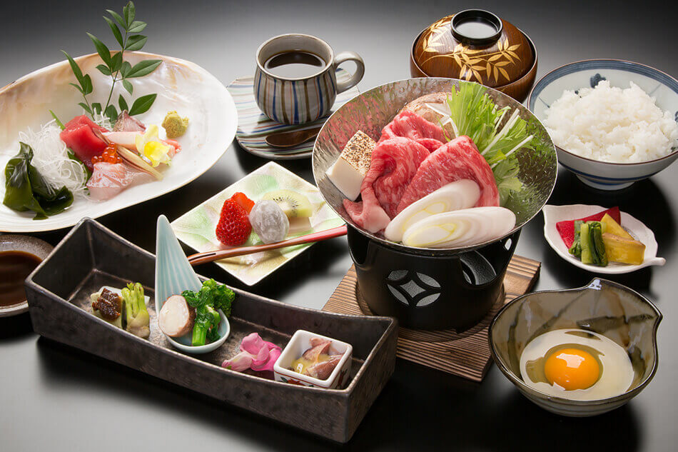 Sukiyaki Lunch ¥4,200 