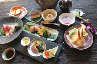 Omakase (Chef's special) Kaiseki Course ¥6,000 *The photos are for 10,000 yen course